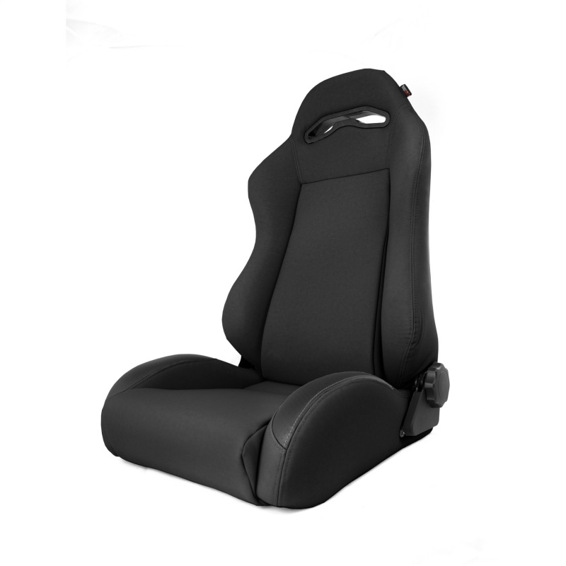Jeep Wrangler TJ Sport Seat - Front - Rugged Ridge - Reclinable - Black Denim - `97-`06